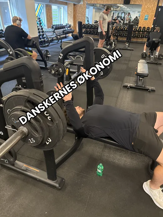 Træning i fitnesscenter: Danskernes Økonomi
