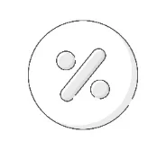 Illustration af procenttegn